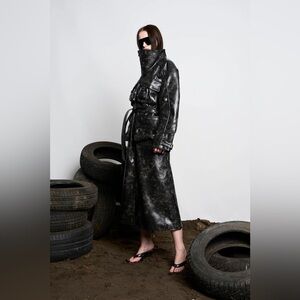Namilia UNDERCOVER LEATHER COAT